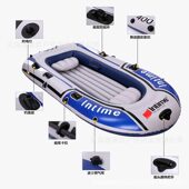 超厚双人皮划艇铺渔船冲锋舟 4人船 甄选橡皮艇特厚巨厚钓鱼船2