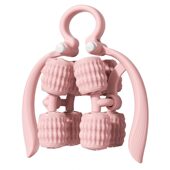 甄选腿部按摩器环形夹腿滚轮大腿小腿肌肉放松多功能懒人颈部按摩