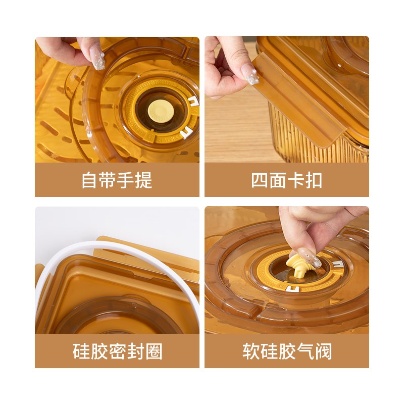 四川泡菜坛子家用加厚腌菜罐酸菜缸大号密封咸菜泡菜罐子玻璃带盖