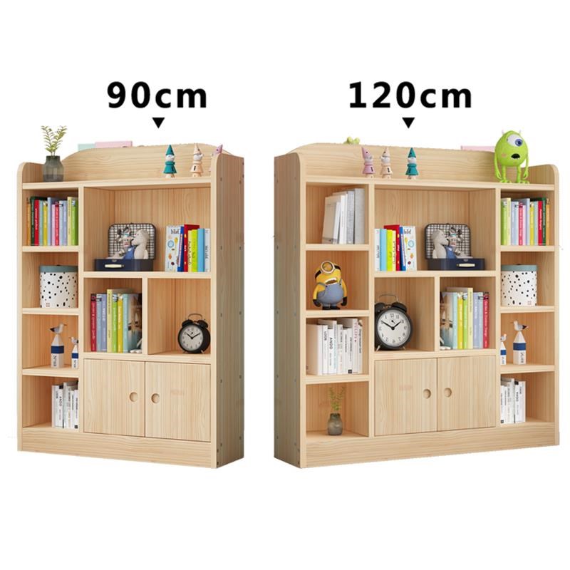定制实木书架带玻璃门书柜展示柜儿童衣柜书桌餐边柜置物架储物柜