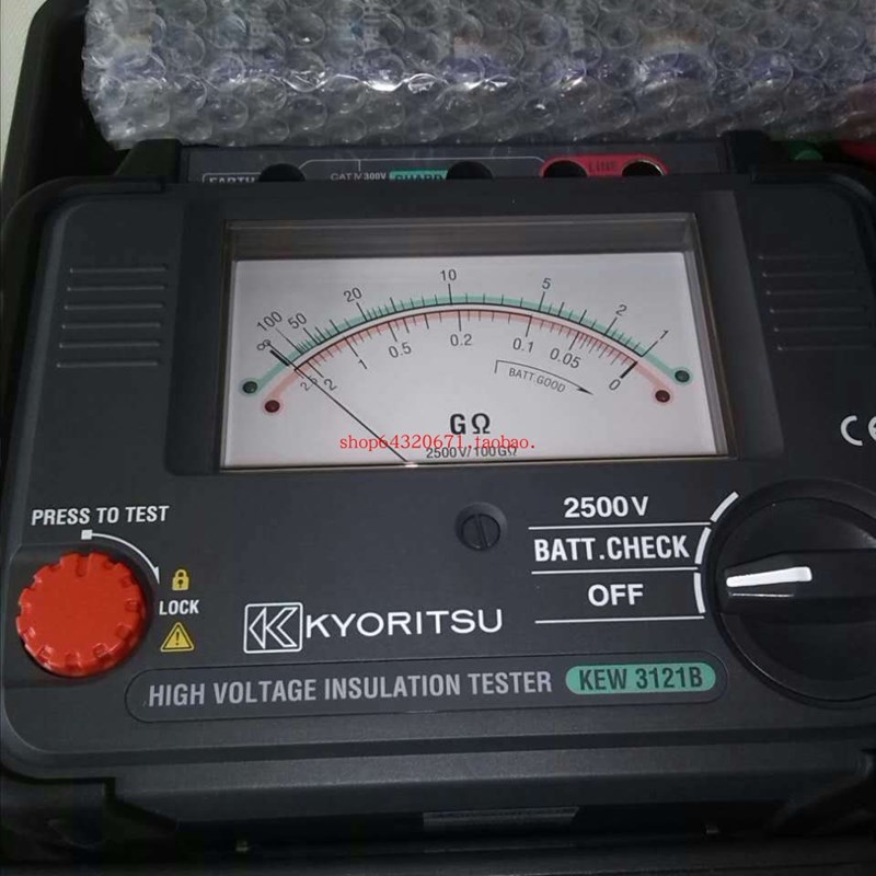 日本共立KYORITSU 2500V兆欧表 3121B绝缘电阻测试仪替代 3121A