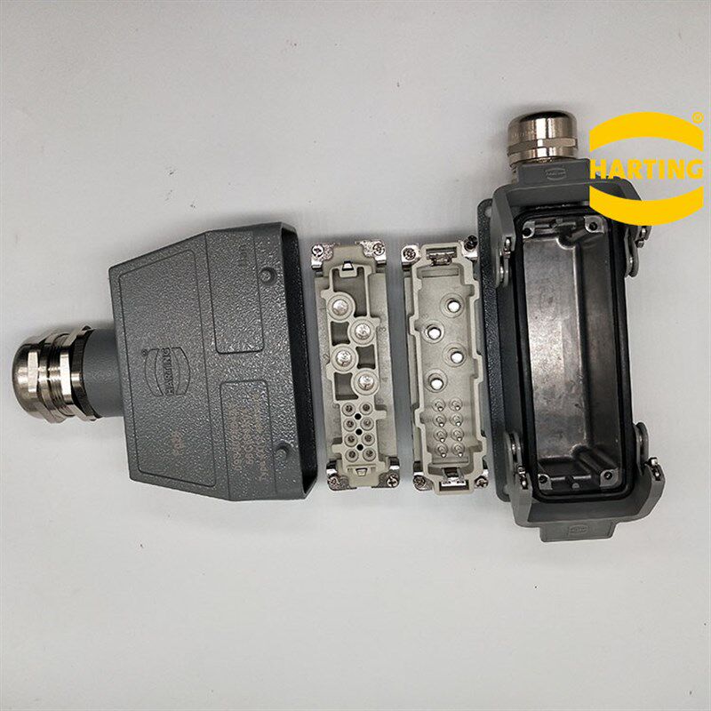 重载连接器 09380122601/09380122701 100A大电流HARTING航空插