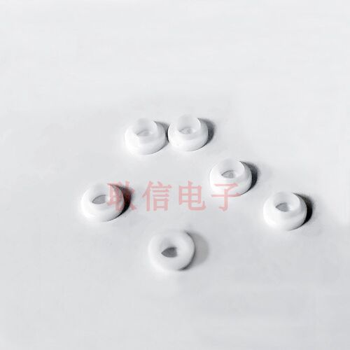 M3螺丝陶瓷绝缘粒 TO-220陶瓷绝缘粒 M3螺丝垫圈帽耐高温