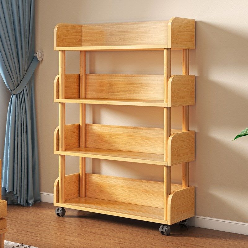 书架落地置物架移动带轮收纳柜简易家用学生书本整理隔板储物货架,户外/登山/野营/旅行用品,烧烤炉/烤架,淘宝优惠券,粉丝福利购,淘宝优惠卷