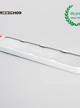 FREEZEMOD电脑水冷TSRP-WP480铜散热排烤漆白色ROHS认证紫铜翅片