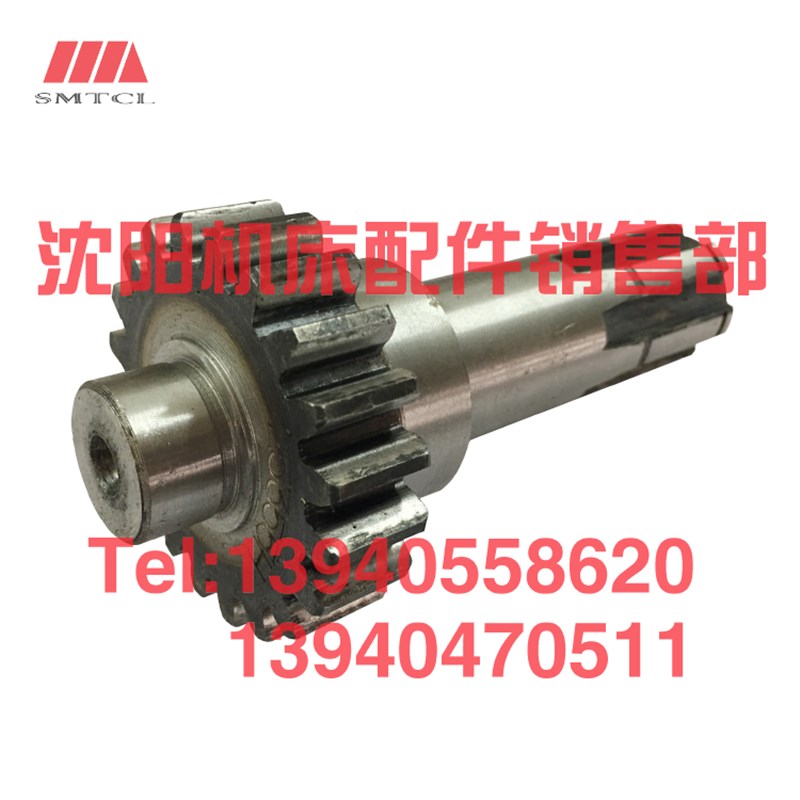 沈阳中捷镗床配件TPX6111B 619B齿轮轴25355 Z20齿轴T6111 T619
