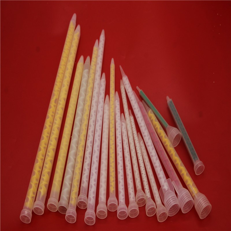 混合管静态ab胶水搅拌器塑料管式大流量美缝剂 400ML胶枪点胶阀用