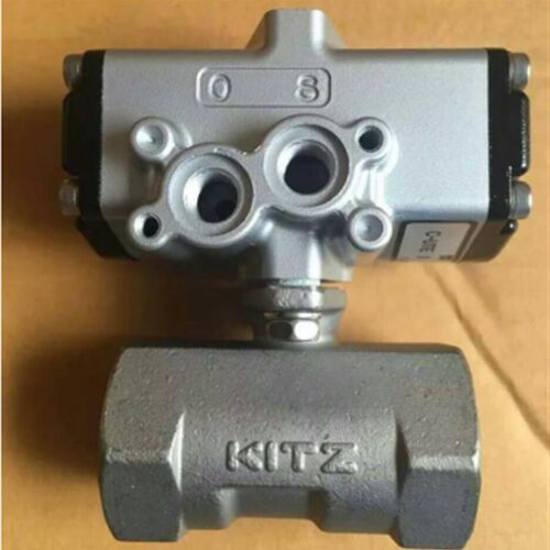 C-UTE日本气动球阀 北泽KITZ气动不锈钢球阀C-1 DN8 1/4 DN15 1/2