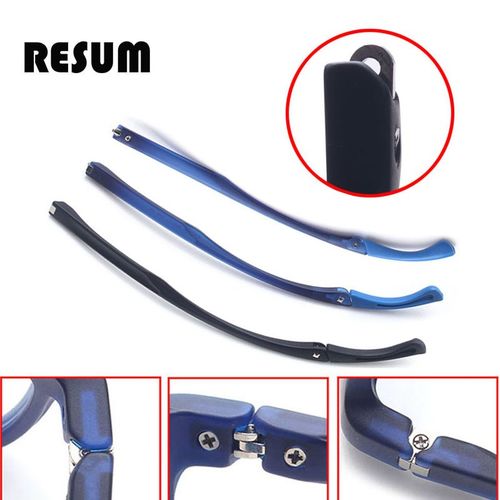 眼镜腿金属单牙凸牙近视眼镜脚可调节折叠带防滑耳勾TR眼镜支架脚