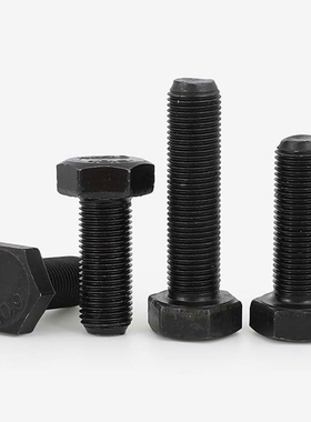 10.9级细牙外六角螺丝幼牙细扣螺栓细丝螺杆M10M12M14M16M18M*1牙