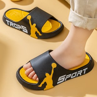 儿童拖鞋2024新款男孩夏季家居室内防滑踩屎O感男童软底可外出小