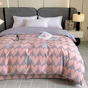 加厚磨毛被套f单件全棉100秋冬季 加大被罩230x230定制订做尺寸