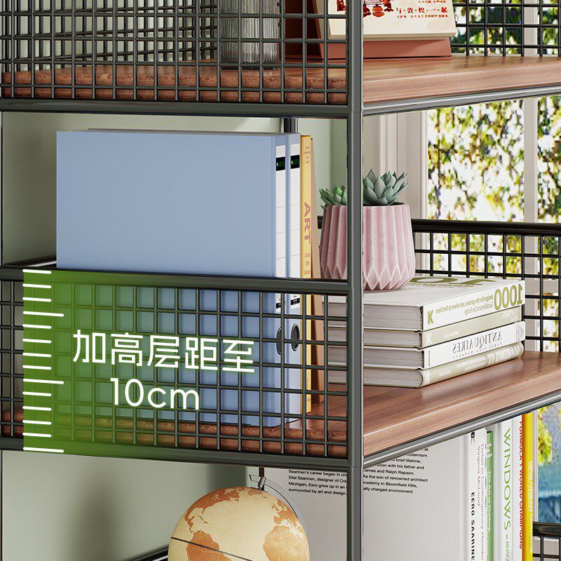 办公桌面置物架文件档案多层整理架D电脑桌上改造神器工位收纳好