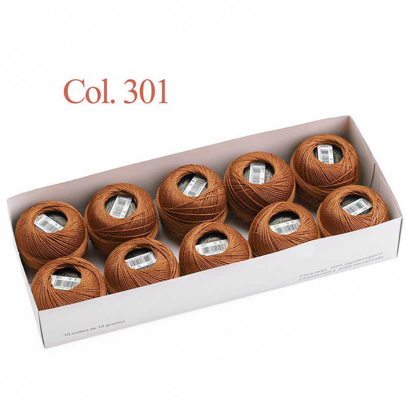 8号10克蕾丝线 90色r手工钩针玩偶手鞠球刺绣 埃及长绒珍珠棉80米