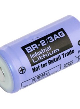 全新现货 BR-2/3AG 锂电池 3V 1450mah BR17335 带脚带插头