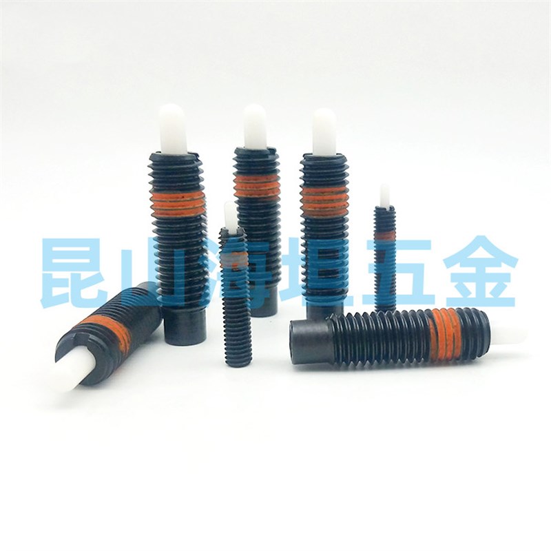 NPJS/NPJL/NPJH/NPJX3/4/5/6/8/10/12/16-10/15 弹簧柱塞尼龙顶销