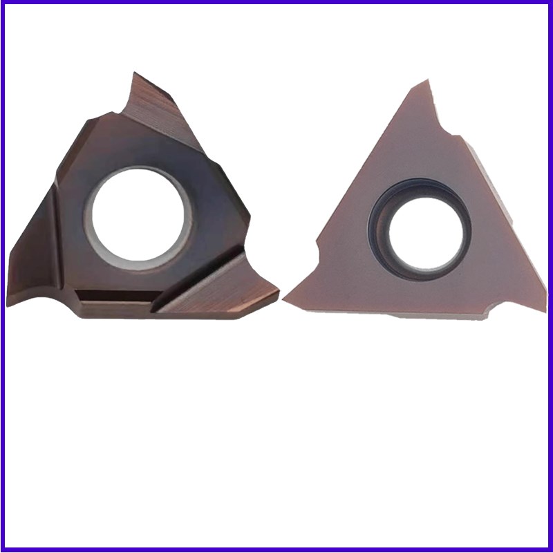 数控立装卡簧槽刀片TGF43R150三角形槽刀粒GBA43R200浅槽刀片切断