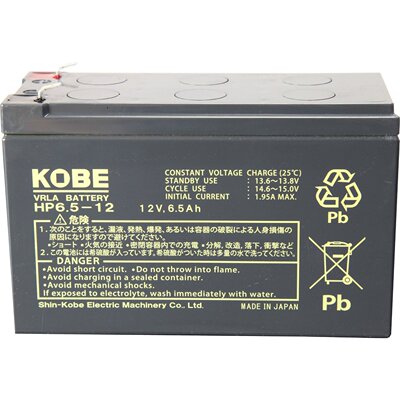 原装正品KOBE HP6.5-12 12V6.5AH医疗设备 应急电源 喂食机蓄电池