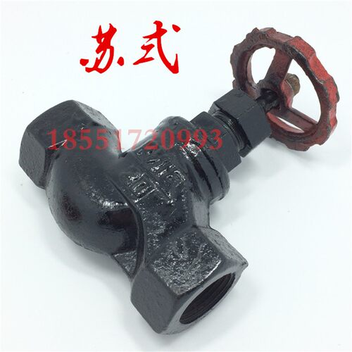 铸铁丝扣截止阀 J11T-10/16 内螺纹截止阀 DN15 20 25 32 40 50