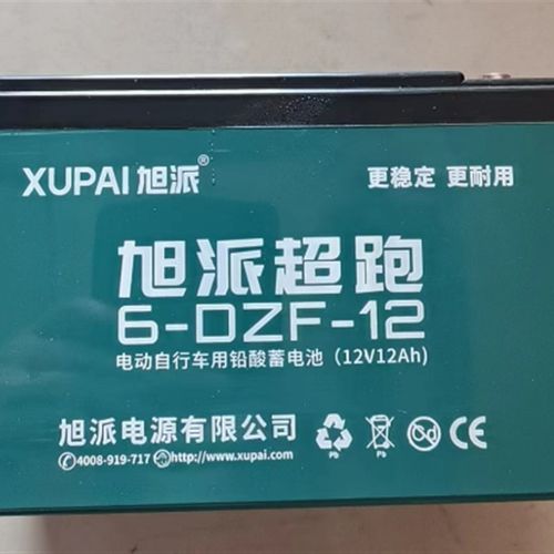 单个卖旭派超跑12v12AH电动脚踏车用铅酸蓄电池6-dzf-12地摊夜市