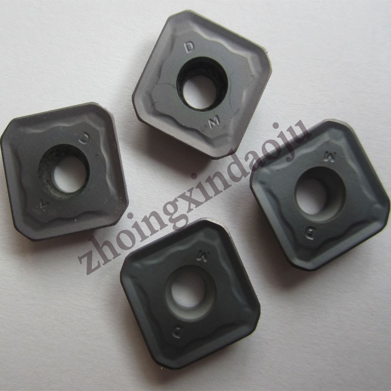 株洲数控铣刀片45度四方形SEET12T3-DM YBG202 302钢件不锈钢专用