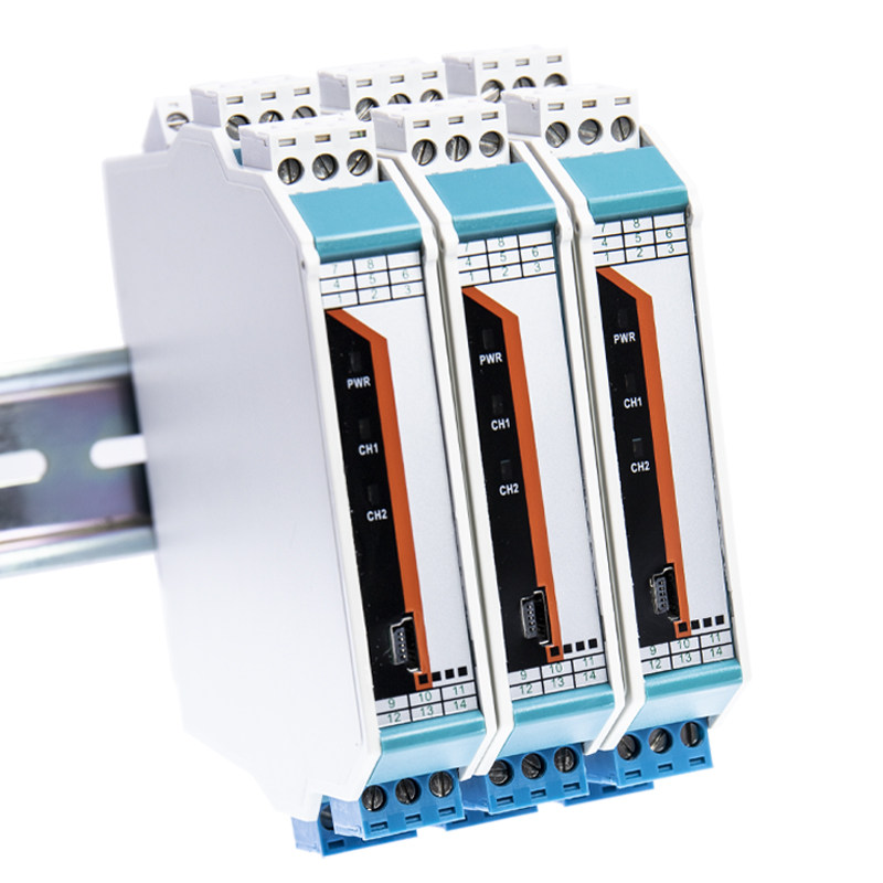 RS485输入9V/12V/24V配电检测端隔离式安全栅本安防爆认证隔离器