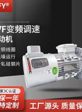 YVP/YVF3-112M-6极变频调速电机380V2.2W高效三相异步电动机