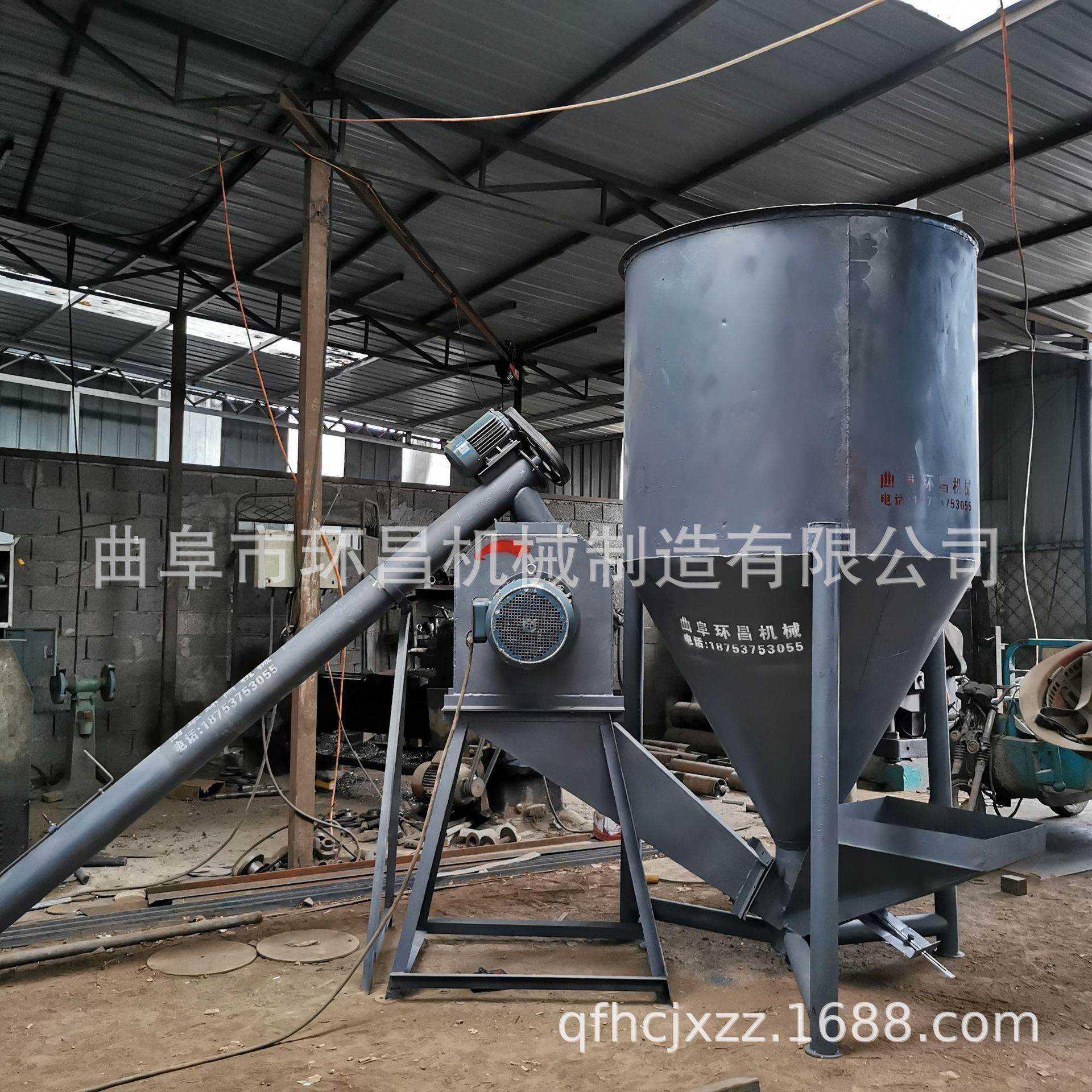 1吨2吨3吨无尘自吸玉米磨机 立式饲料粉碎搅拌一体机,清洗/食品/商业设备,食品搅拌机,淘宝优惠券,粉丝福利购,淘宝优惠卷