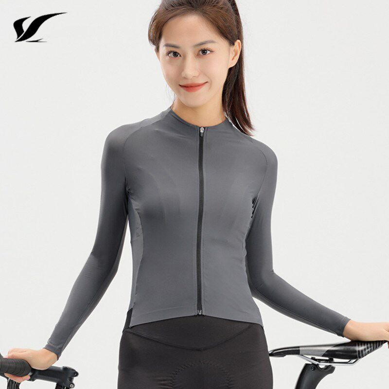 专业骑行服女款夏季山地公路自行车排汗衫骑行短袖防风上衣衣服