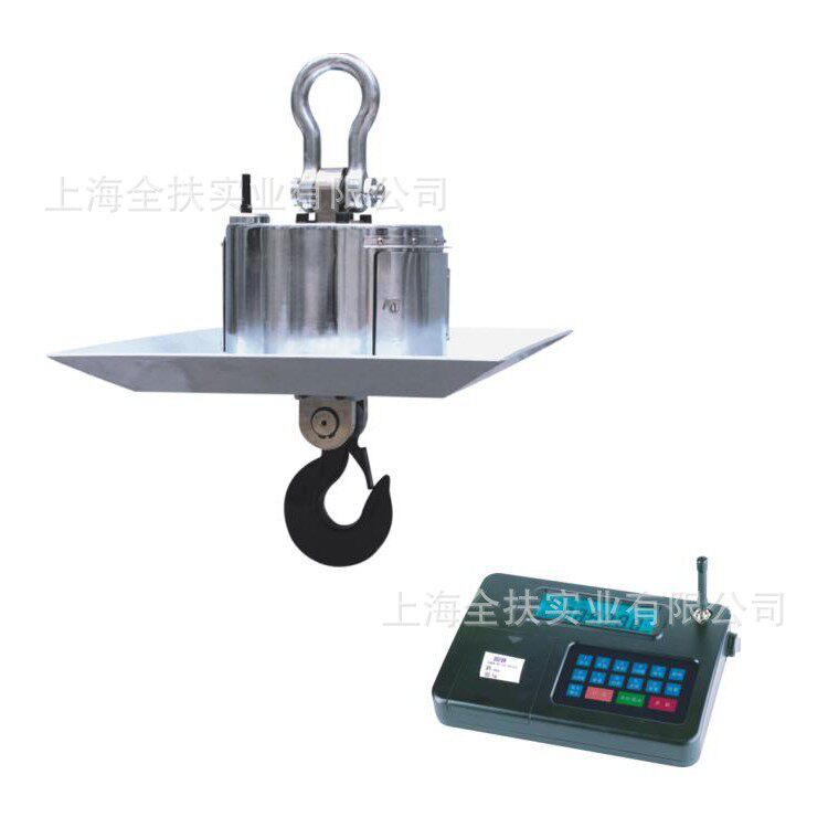 生产供应 上海OCS-5T无线遥传式耐高温电子吊秤 5t精度高吊钩秤