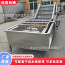 全自动洗果机气泡清洗机 小型蔬菜清洗机食堂净菜加工洗菜设备