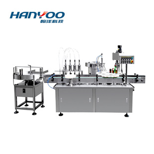 全自动液体灌装 轧盖机拧盖机械设备 自动旋盖上盖机香水爽肤水瓶装