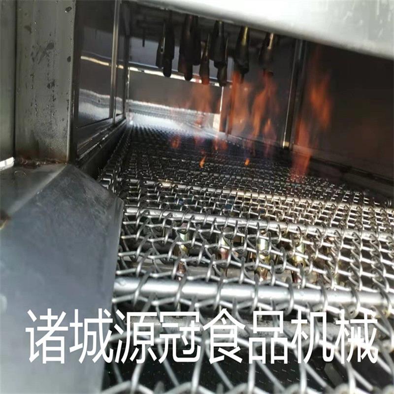 供应猪蹄鸭翅烤毛机 鸡翅液化气燎毛机 不锈钢肉皮烧毛机定制