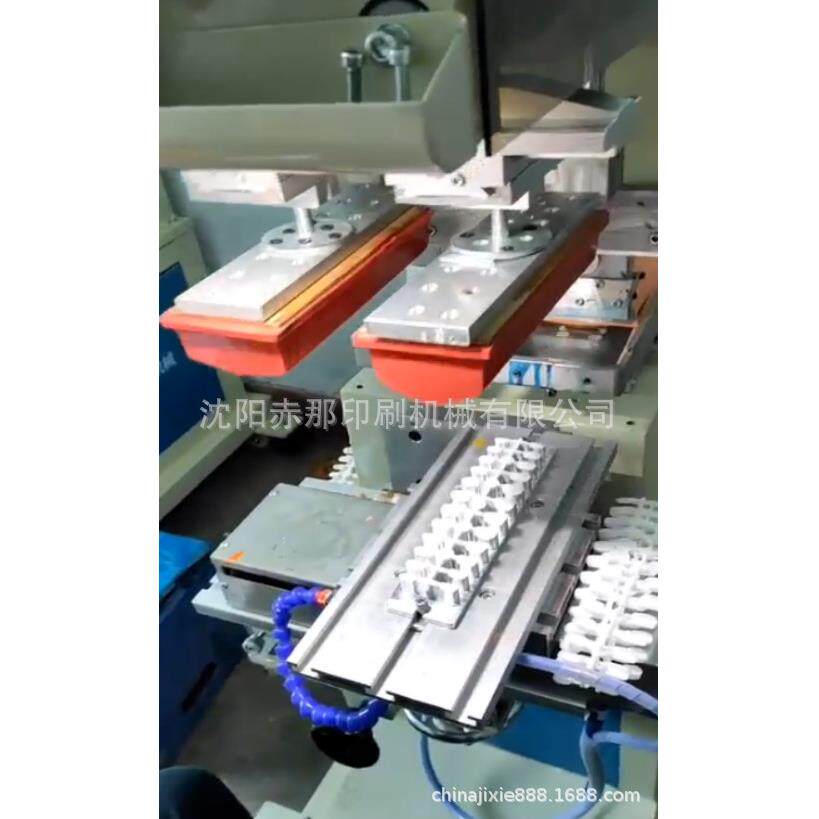 单色多色油盅移印机 甲片上图案印刷机 美甲指甲贴片彩色移印机器
