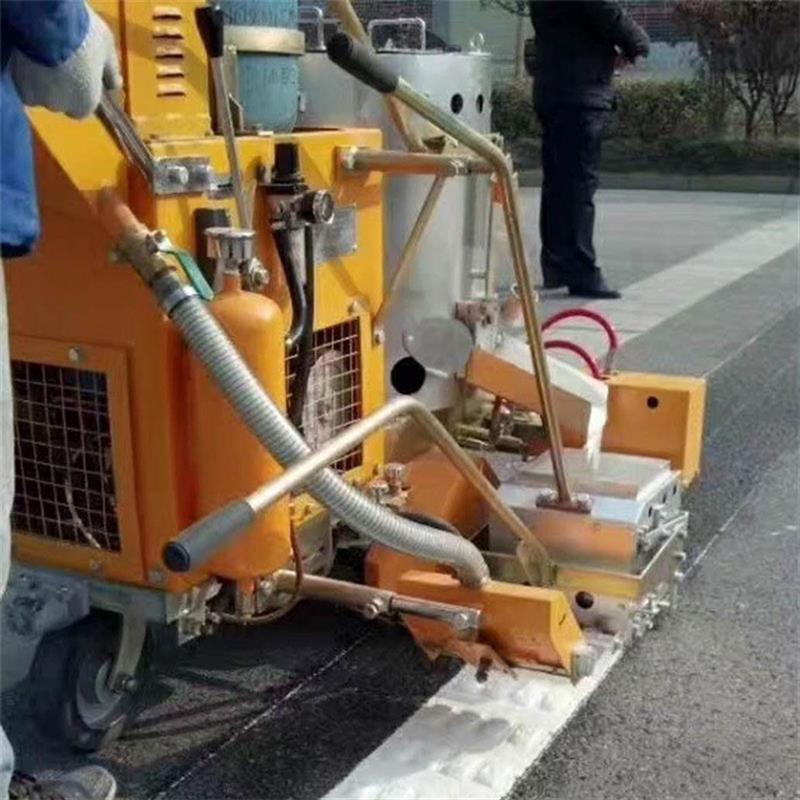 自走式震荡划线机 震荡热熔划线机 凸起线标线车