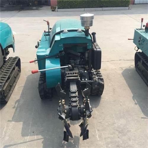 履带旋耕微耕机 果树追肥挖沟机 果园全自动开沟施肥回填一体机