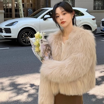 2025冬季进口皮草外套女