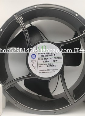 全新MUTUAL MOTOR美途 M230RFA2H 200V-240V 25489电器柜散热风扇