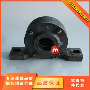 1312传送轴承座加重带密封滚筒专用 搅拌站滚筒铸铁轴承座1312