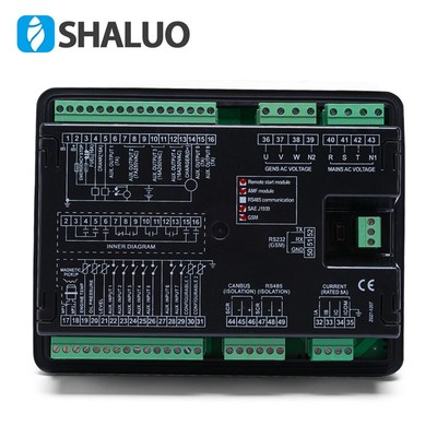 柴油发电机组自动启动控制器HGM7220CAN智能电动通用线路集成板DC