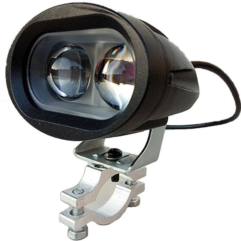 电动电动自行车灯自装 超亮电动三轮车LED大灯通用机车灯电动车灯