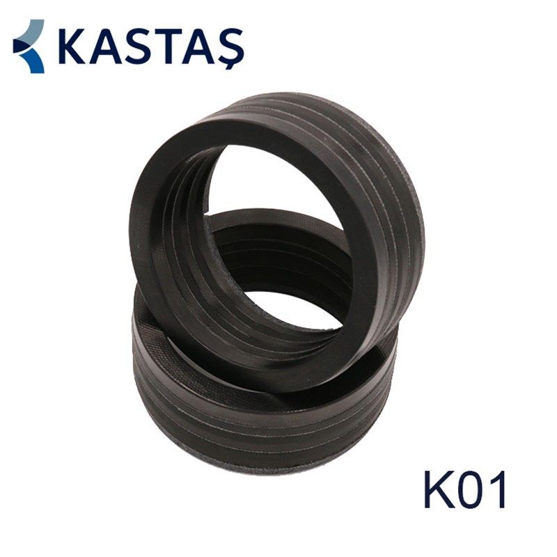 K01进口V型夹布组合卡斯塔斯KASTAS油缸活塞密封件圈油封HP/ESV