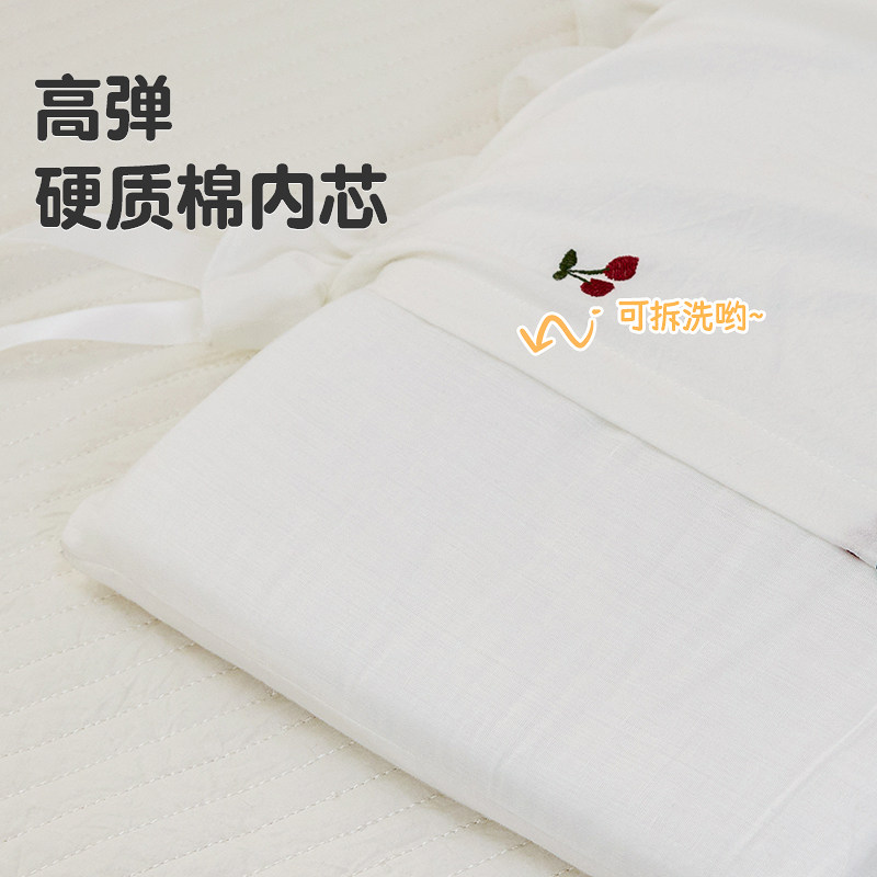 婴儿床床围拼接床防撞加厚床靠软包婴幼儿儿童纯棉AY类挡布可定制