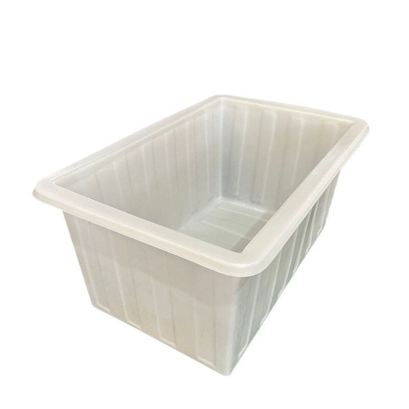 牛筋塑料水箱90L-2600L纺织厂布F草周转箱熟胶水产养殖箱长方形槽