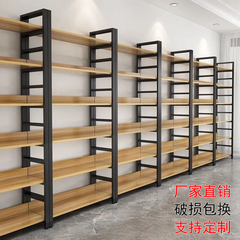 超市货架置物架j便利店展示架陈列架多层鞋店鞋架商用落地铁艺架