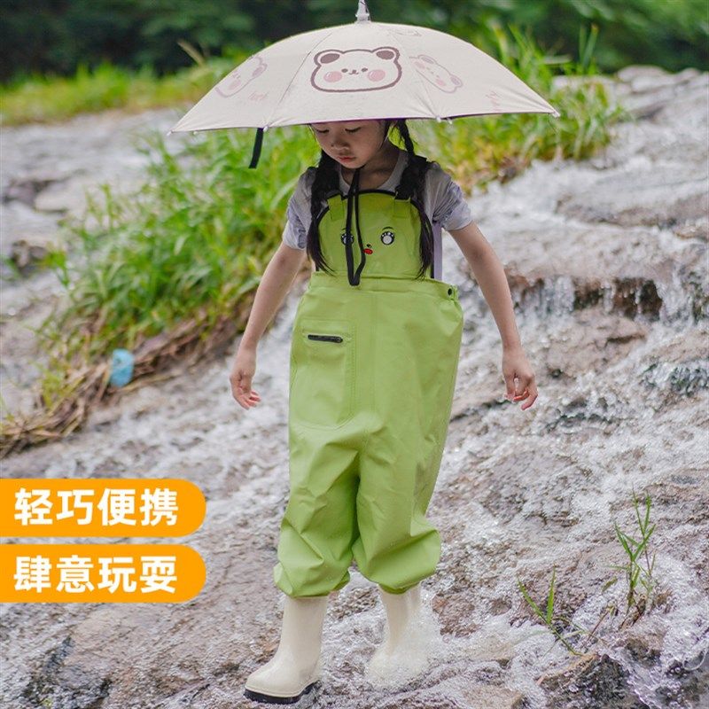 儿童雨伞户外出行k遮阳伞宝宝斗篷雨衣雨披伞帽学生上学幼儿园