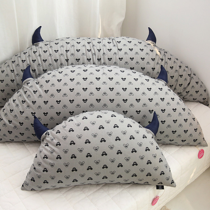 卡通儿童a床大靠背宝宝靠枕全棉沙发抱枕床头软包靠垫 可拆洗