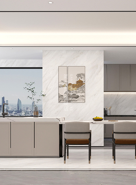 简一瓷砖 世纪冰玉大理石瓷砖背景墙客Z厅防滑地砖