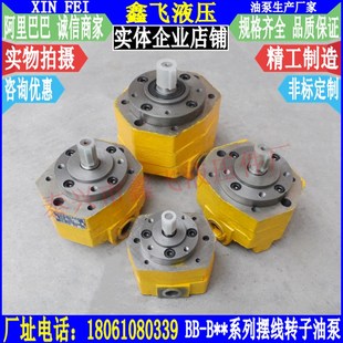 B30 50齿轮油泵LUC40液压站抽油循环泵NB BBG 63摆线转子油泵XYZ