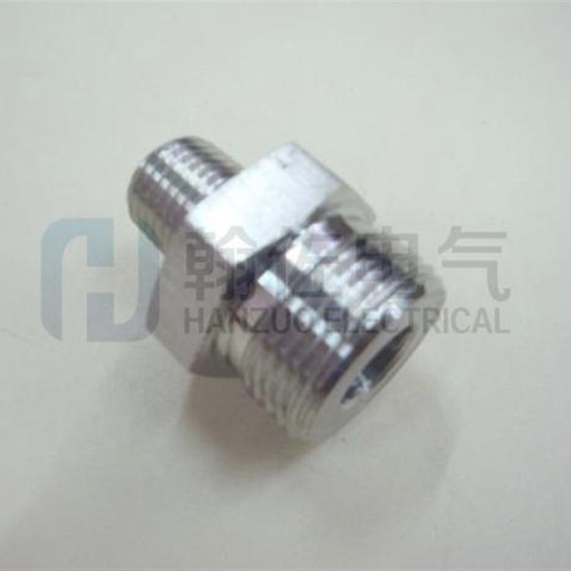 不锈钢304六角外丝 M22*1.5变NPT1/4双外丝变径螺纹非标可定制